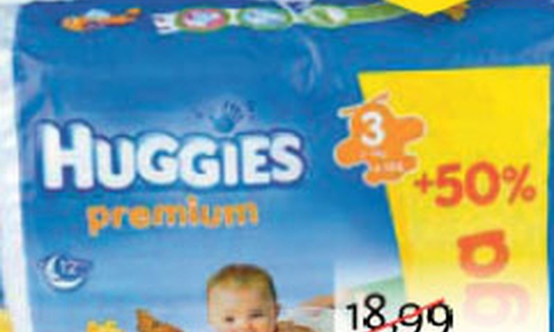 Pērc Huggies® Premium lētāk un laimē Annas Hotel dāvanu karti 45 latu vērtībā!