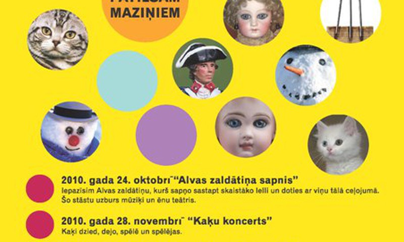 Jauns koncertcikls "Patiešām maziņiem"!