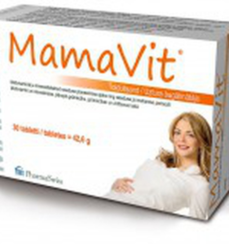 MamaVit vitamīnu kompleksu grūtniecības un pēcdzemdību laikam saņem..
