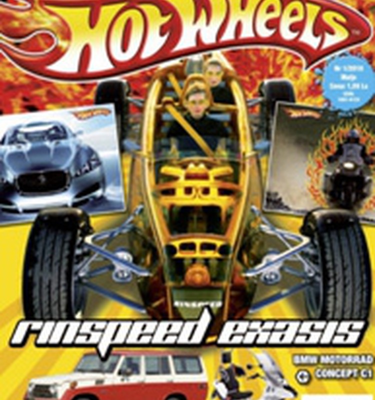 Maijā iznāks jauns žurnāls puišiem “HOT WHEELS”!