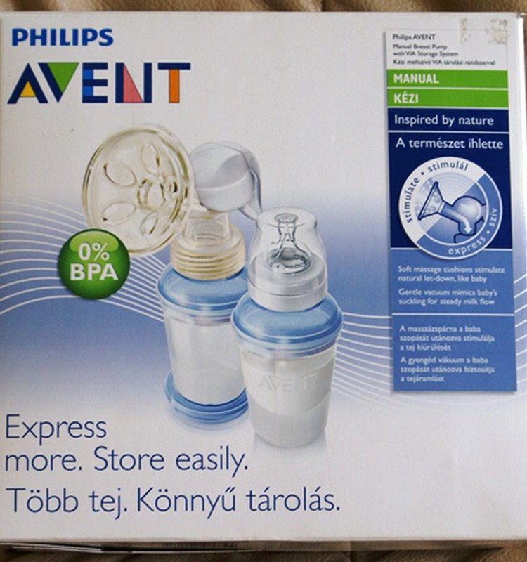 Philips Avent mehāniskais piena atslaucējs