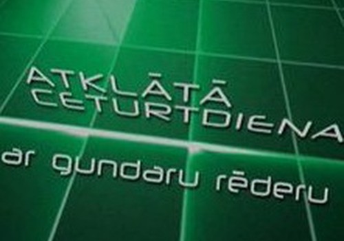 Skaties LTV raidījumu "Atklātā ceturtdiena" PAR vai PRET potēšanos. Piektdien plkst.11:15 atkārtojums!