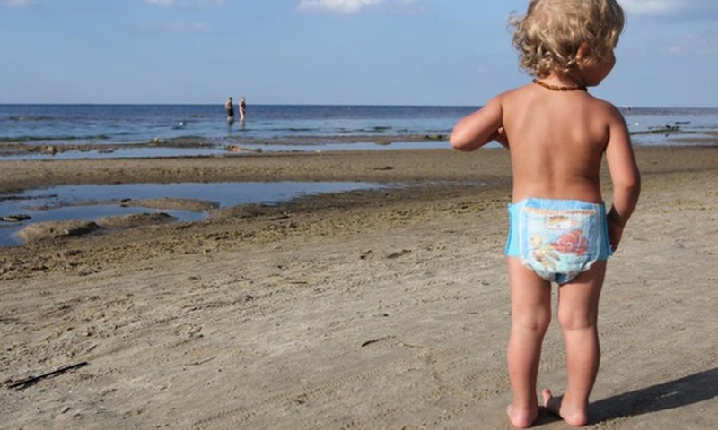Ar Huggies Little Swimmers  - drošāka peldēšana!