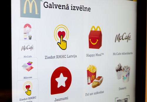 Palīdzēt ir viegli – tagad bērnu veselībai var ziedot arī “McDonald’s” pašapkalpošanās kioskos