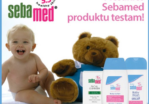 Palutini bēbīša ādu: Piesakies SEBAMED produktu testiem