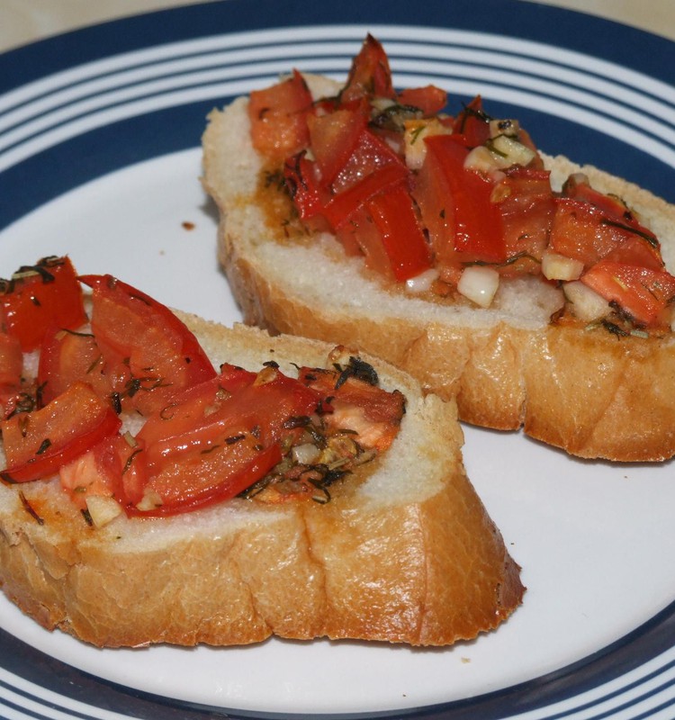 Bruschetta ar tomātiem