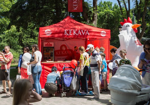 Par gardumiem un jautrību parūpējās putnu fabrika "Ķekava"! 