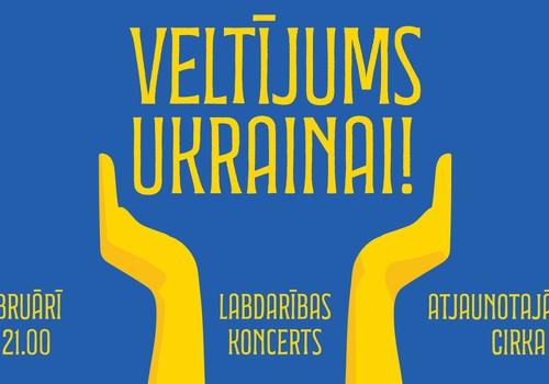 Ar savu veltījumu Ukrainai labdarības koncertā piedalīsies  vairāk nekā 100 Latvijas mūziķi