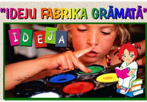 Bibliotēka vasarā piedāvā programmu „Ideju fabrika grāmatā”