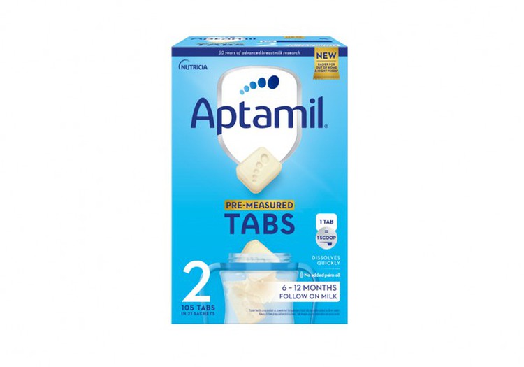 Izmēģinām Aptamil 2 Tabs