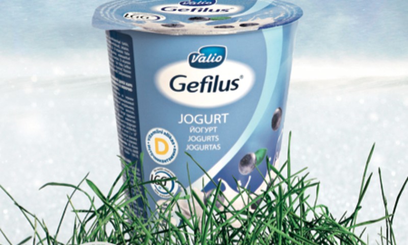 Gefilus jogurti ar dažādu garšu piedevām – tagad ar D vitamīnu un bez laktozes 