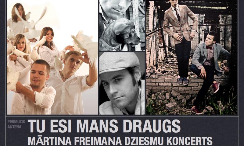 „Putnu balle” un „PeR” vienosies Mārtiņa Freimaņa dziesmu koncertā