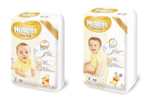 Aicinām testēt Huggies@ Elite Soft 3. un 4.izmēra autiņbiksītes!