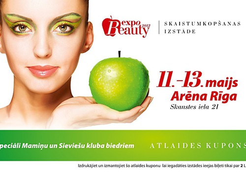 Izdrukā kuponu un apmeklē EXPO BEAUTY par 2 latiem