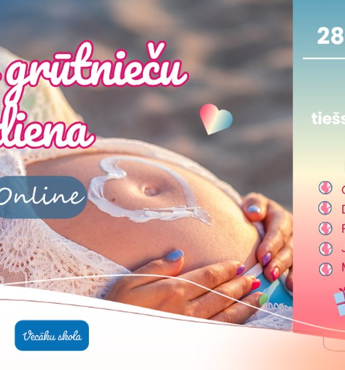 Lielā Grūtnieču diena 28. augustā - 7 lekcijas + dāvanas