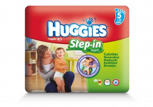 Skaties tiešraidi, uzdod jautājumu un laimē Huggies® Step In!