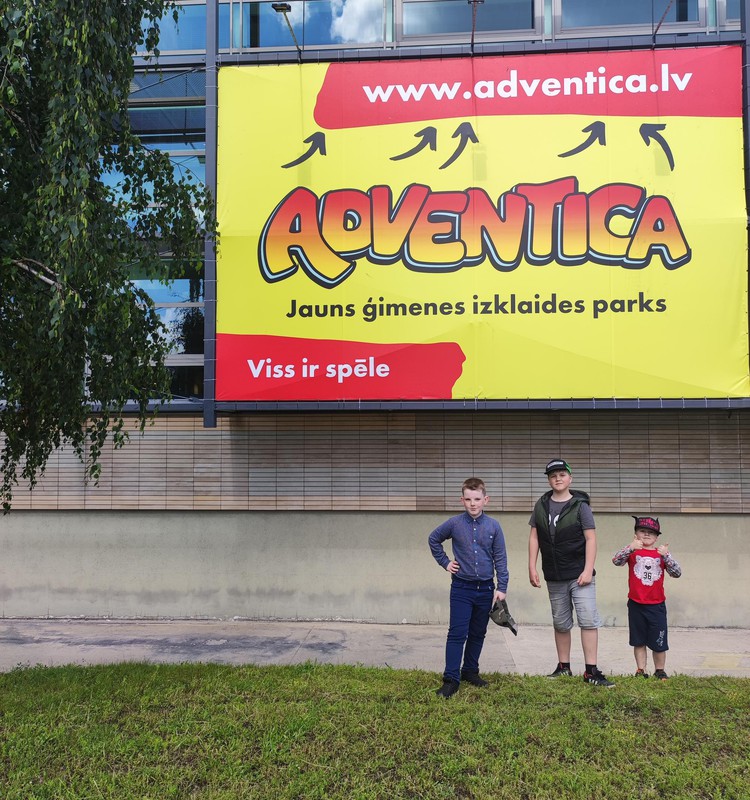 Bērnu paradīze- Adventica izklaides parks