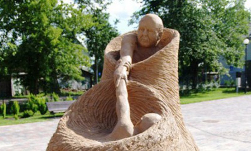 Jelgavā Uzvaras parkā 4. starptautiskais smilšu skulptūru festivāls!
