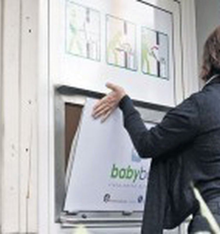 Liepājā atver Baby box