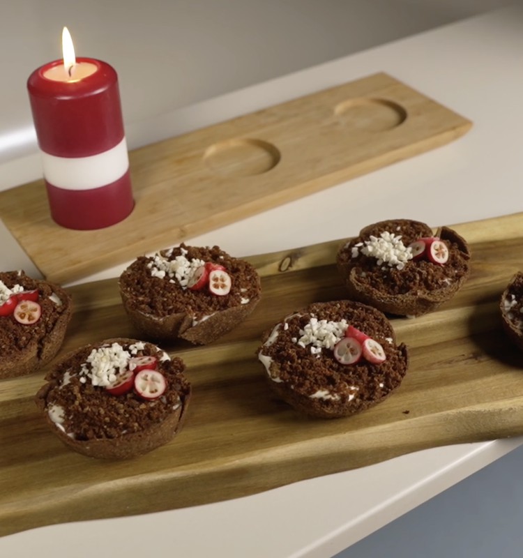 VideoRECEPTE: Groziņš ar rupjmaizes kārtojumu