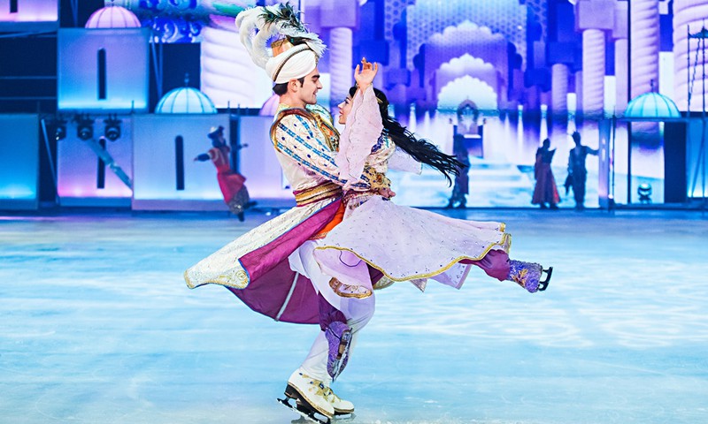 Latvijā viesosies pasaka uz ledus „Aladins un Uguns pavēlnieks”