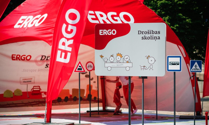 Rīga 2014 svētku pasākumos darbojas bērnu drošības skoliņa
