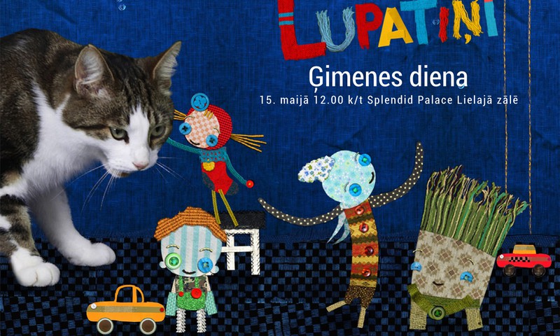 Ģimenes dienā vienīgā iespēja šajā pavasarī Rīgā uz lielā ekrāna vērot animācijas filmiņas “Lupatiņi”
