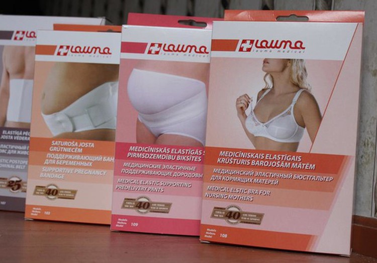 FOTOkatalogs: Lauma Medical augsti kvalitatīvi medicīniskie izstrādājumi topošajām un jaunajām māmiņām