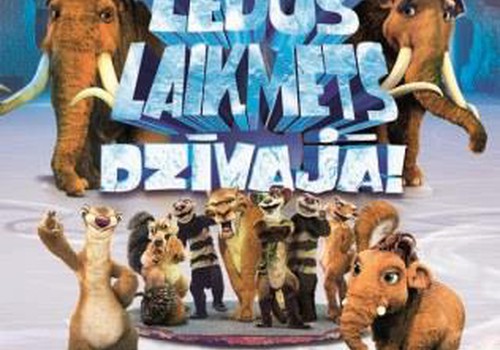 Skaista dāvana Ziemassvētkos - biļete uz Ledus Laikmets