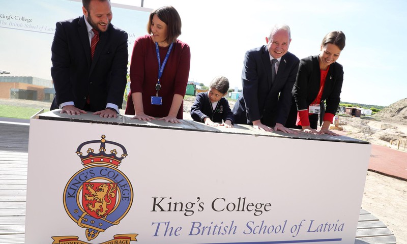 King's College, Britu skola Latvijā investē 15 miljonus skolas paplašināšanā