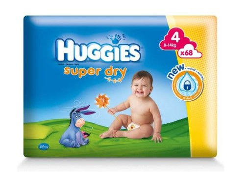 NUKO.lv Huggies Super Dry par īpašu cenu!