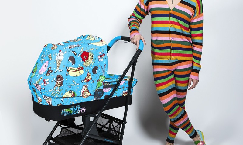 Modes dizaineris Jeremy Scott vienā komandā ar Cybex