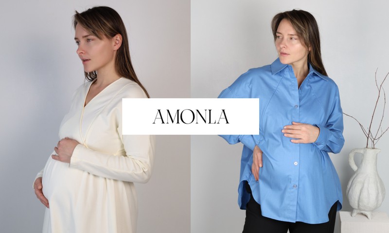 Amonla: topošo un barojošo māmiņu apģērbs