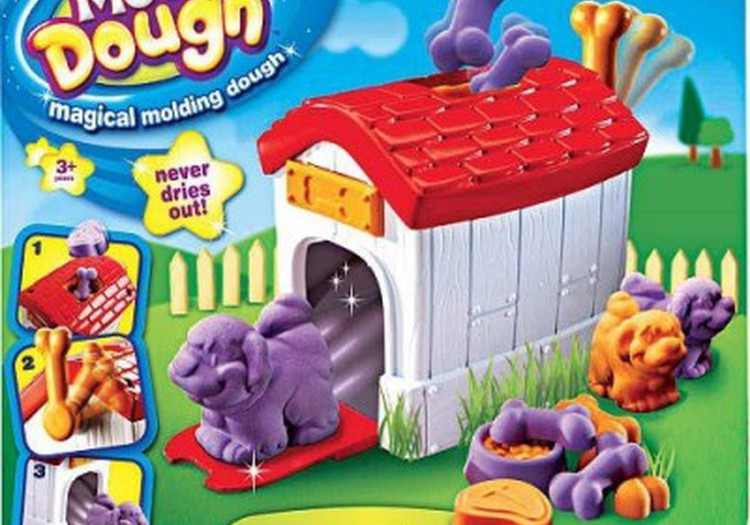 Šo Moon Dough komplektu "Kucēns" testēšanai saņem..