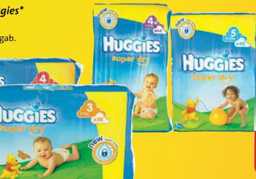 Huggies® Super Dry akcija veikalos RIMI Mamutu dienās