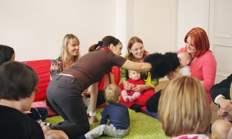 FOTOreportāža: radošās nodarbības bērniem no 8 līdz 1,5 gadu vecumam