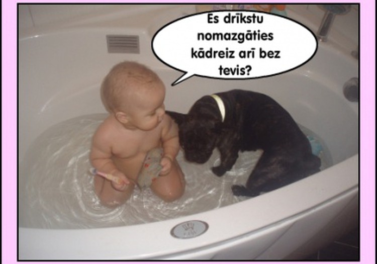 Tavam mazajam patīk vannoties? Piedalies jaunajā komiksu konkursā "Mazais vannojas"!