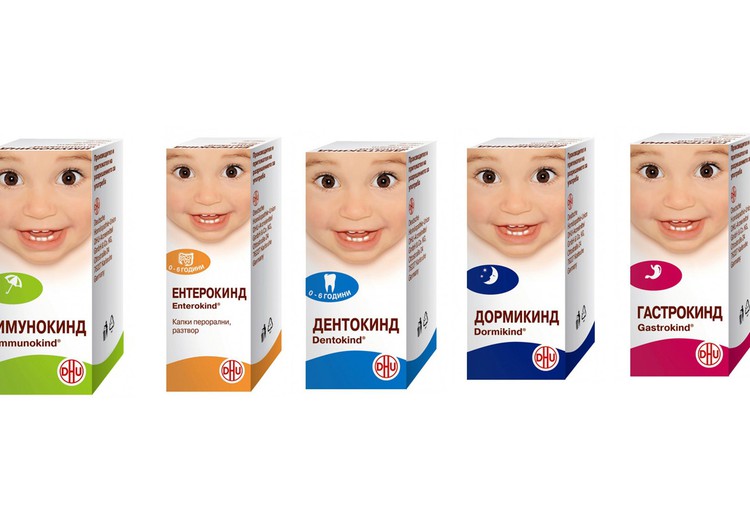 Homeopātiskā aptieciņa ar 5 preperātiem izplatītākajām mazu bērnu problēmām