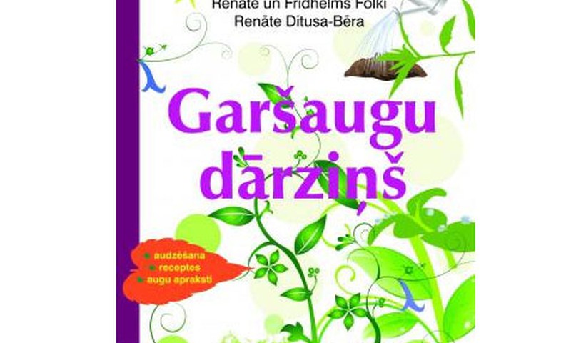 Grāmatu "Garšaugu dārziņš" laimējusi..