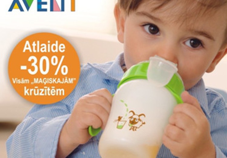 Visām Philips AVENT „Maģiskajām” krūzītēm -30% atlaide!
