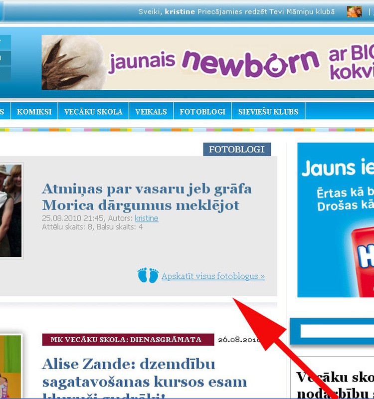 JAUNUMS! Fotoblogi Māmiņu Klubā!