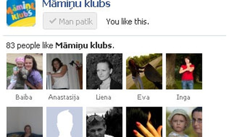 Kļūsti par Māmiņu Kluba fanu Facebook vietnē un laimē katru nedēļu Huggies mitrās salvetes!