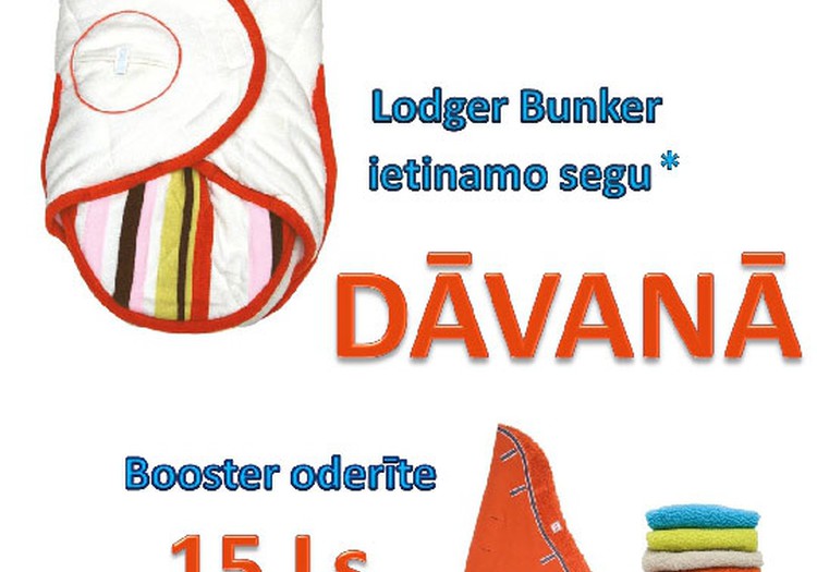 Pērc Lodger Bunker veikalā "mixX" un saņem dāvanu!