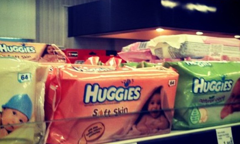Huggies® "odziņas" lielveikalos SKY