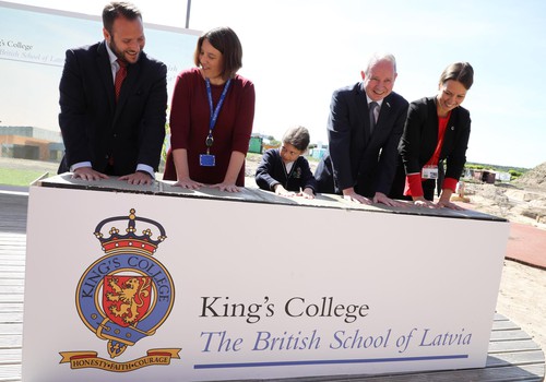King's College, Britu skola Latvijā investē 15 miljonus skolas paplašināšanā