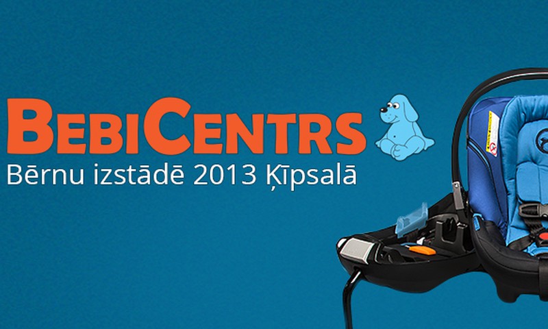 Bebicentrs.lv stendā Bērnu Pasaule 2013 īpašie piedāvājumi