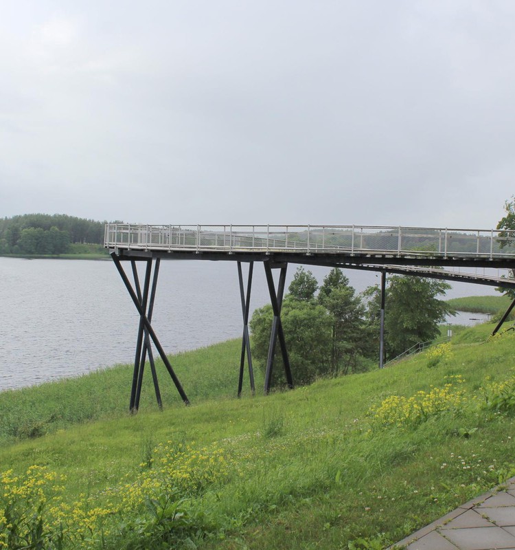 Zarasai ponorāmas tilts (Lietuva)