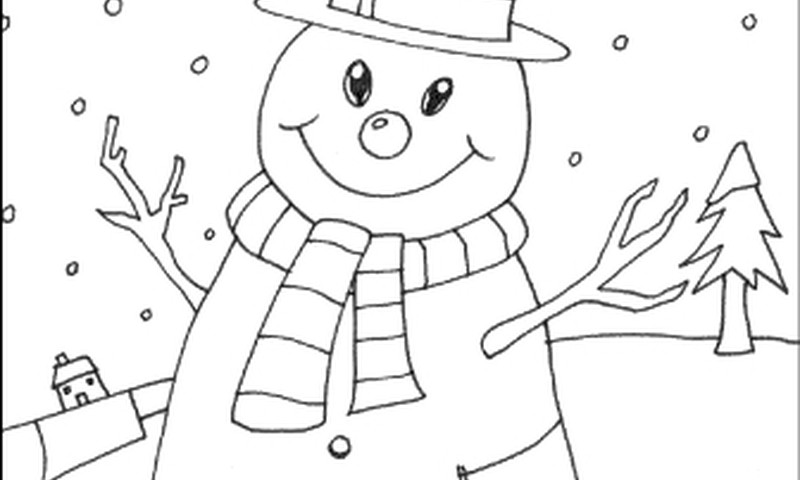 Veļam sniegavīrus un krāsojam zīmējumus!