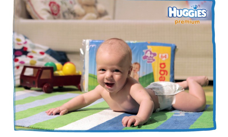 78,7% māmiņu mazuļiem jau pamēģinājušas jaunās Huggies® Premium!