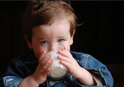 Piena produktu daudzums bērna uzturā 